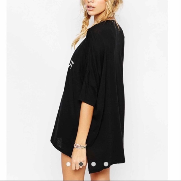 Not For  Sale   Wildfox Swim Coverup NWOT “Coconut” Black - S - Picture 3 of 4